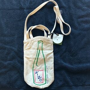 Kate Spade Cream Vino Bottle Bag